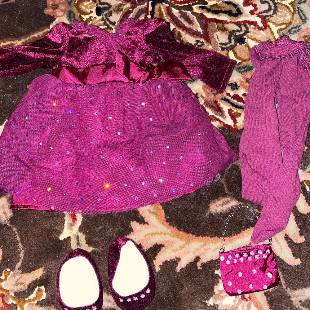 Holiday/Winter American Girl Outfit